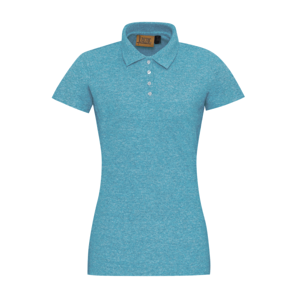 Light Blue Dry Fit Polo Shirt For Women